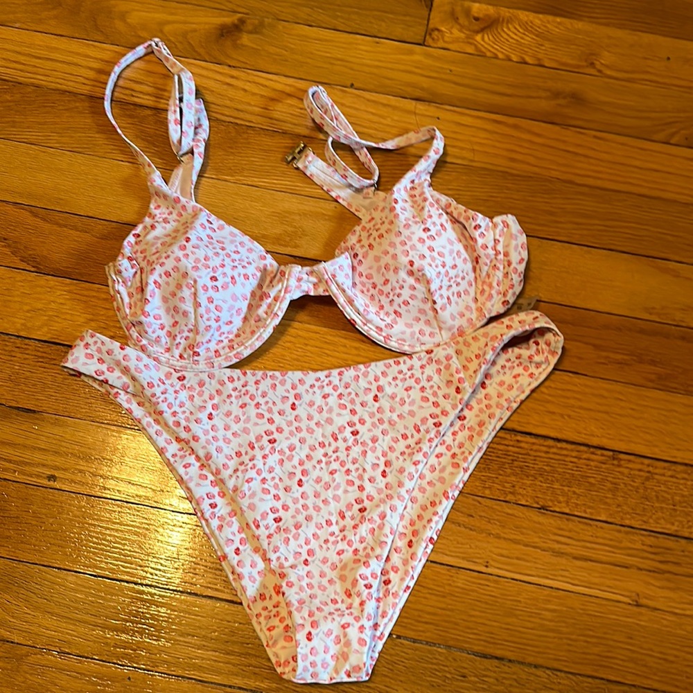 SHEIN floral bikini